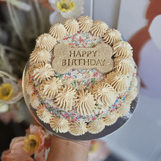 The Pawfetti Cake