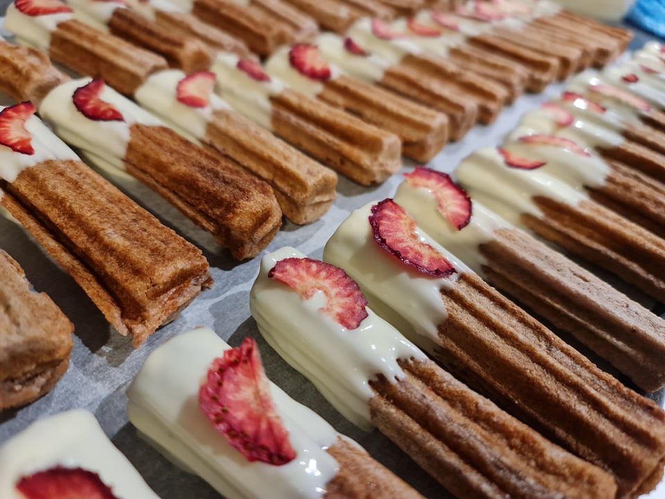 Strawberry Churros